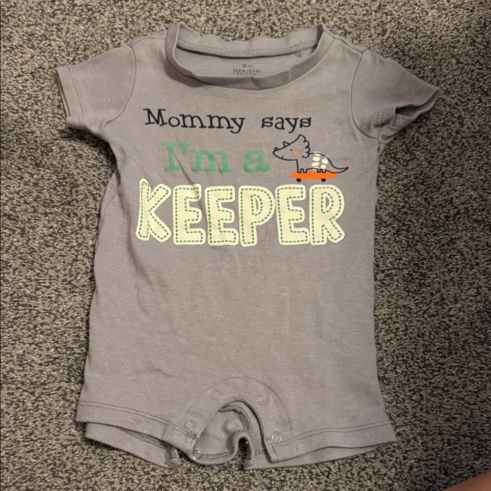 Gray Bodysuit by Carter's - I'm a Keeper